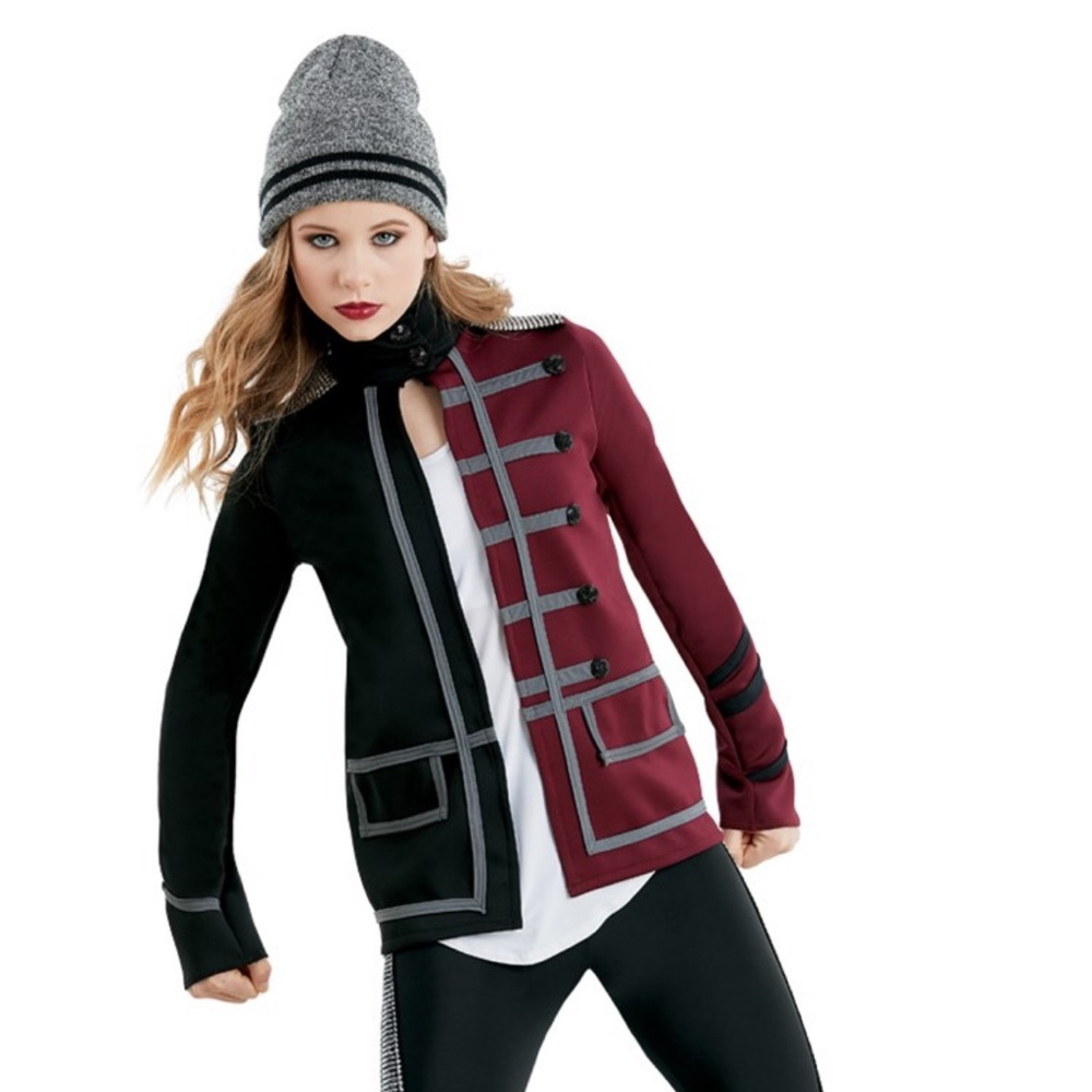 Weissman Dance Costume Jacket and Hat ‘Meltdown’ Size Medium Adult NEW